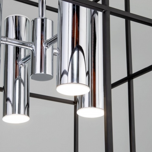 Люстра на штанге Eurosvet Adamson 70142/8 хром в Нижнем Новгороде фото 2