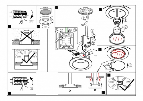 Встраиваемый светильник Eglo Peneto 94242 в Нижнем Новгороде фото 2