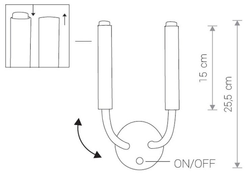 Бра Nowodvorski Stalactite 8354 в Дудинке фото 2