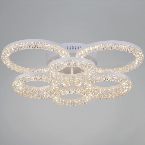 Люстра на штанге  09847-0.3-4+4A WH в Нижнем Новгороде фото 4