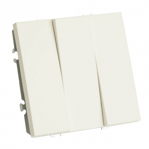 Выключатель трехклавишный без рамки Stekker Эмили 49870 в Нижнем Новгороде фото 5