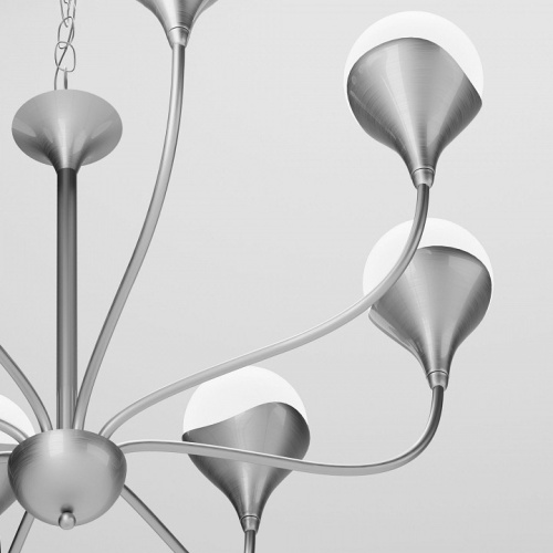 Подвесная люстра Eurosvet Calyx 60169/8 никель в Нижнем Новгороде фото 5