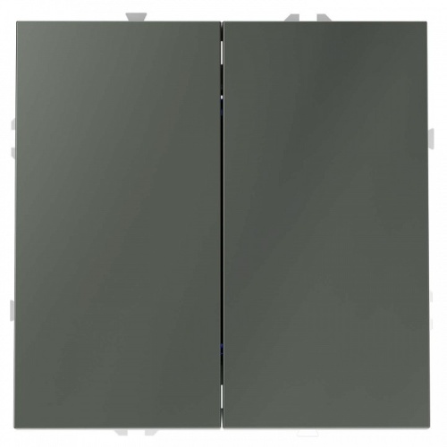 Переключатель перекрестный двухклавишный без рамки Voltum S70 VLS020506 в Нижнем Новгороде фото 6