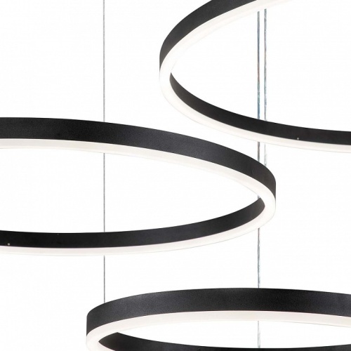 Подвесной светильник Indigo Galass 14001/3P Black в Нижнем Новгороде фото 3