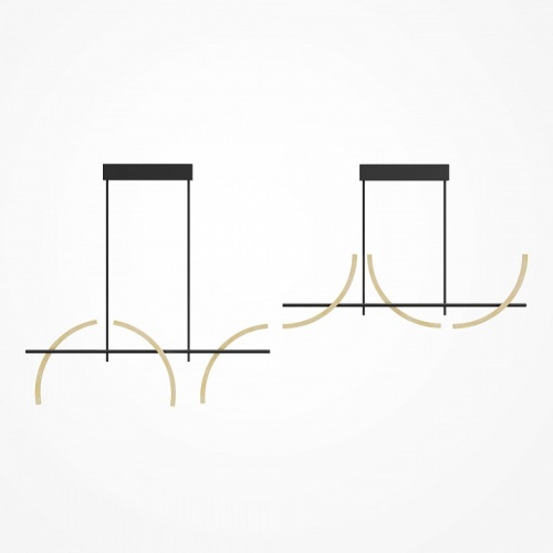 Светильник на штанге Maytoni Wabi MOD428PL-L20BK в Нижнем Новгороде фото 7