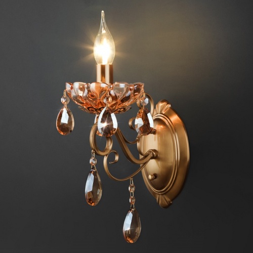 Бра Eurosvet Escada 10109/1 бронза/тонированный хрусталь Strotskis в Нижнем Новгороде фото 4