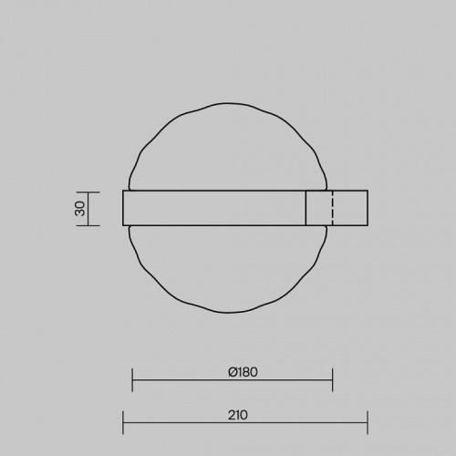 Накладной светильник Maytoni Misterio MOD379WL-L6B3K в Нижнем Новгороде фото 4