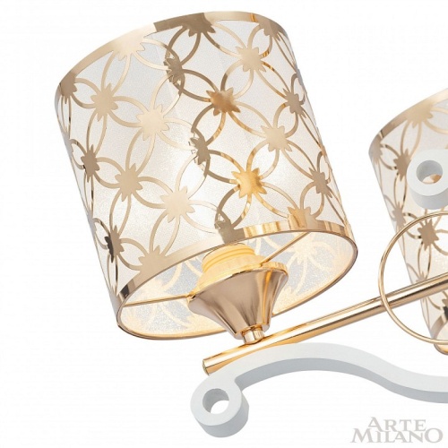 Подвесная люстра Arte Milano Florentia-3097 303097/3 Wh/Gd в Нижнем Новгороде фото 7