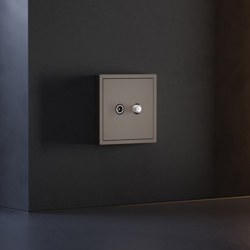 Накладка для ТВ-розетки и SAT-розетки Voltum S70 VLS001614 в Нижнем Новгороде фото 3