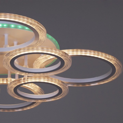 Потолочная люстра 09812 09812-3.3-4+4A WH (RGB) в Нижнем Новгороде фото 8