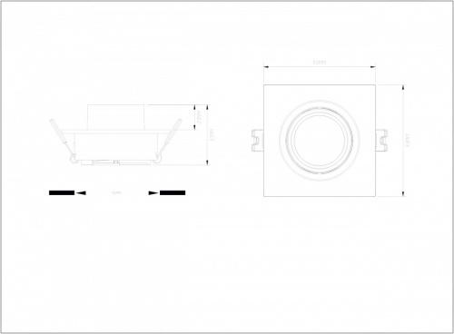 Встраиваемый светильник Denkirs Rond DK3121-WH в Нижнем Новгороде фото 7