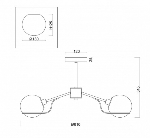 Люстра на штанге Freya Sally FR5014PL-05CH в Нижнем Новгороде фото 5