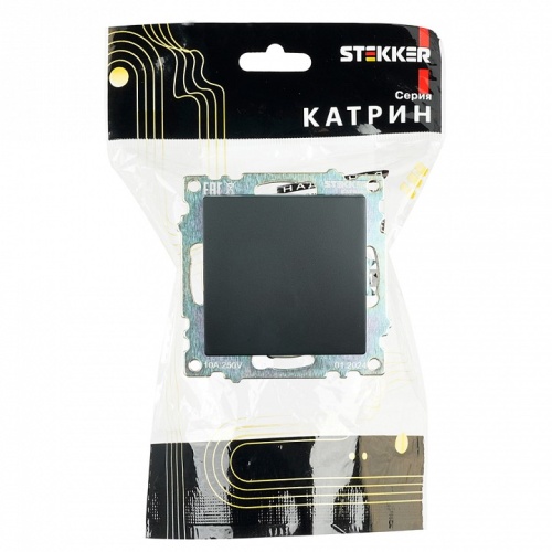 Переключатель одноклавишный без рамки Stekker Катрин 39604 в Нижнем Новгороде фото 6