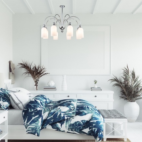 Люстра на штанге Escada Ode 686/8PL Chrome в Нижнем Новгороде фото 5