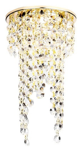 Встраиваемый светильник Ambrella Light Crystal K2071 K2071 G/CL в Нижнем Новгороде