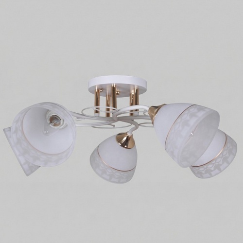 Люстра на штанге  11460-0.3-05 WH+FG в Нижнем Новгороде фото 3