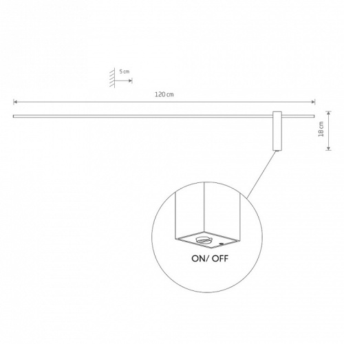 Бра Nowodvorski Motive Led L 10851 в Бородино фото 3