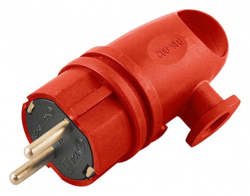 Вилка угловая с заземлением Stekker Одри 39253 в Нижнем Новгороде