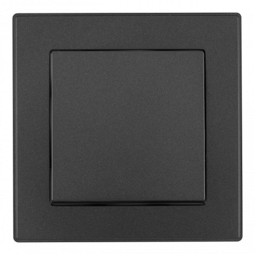 Выключатель одноклавишный Arte Milano SET06-1 SET06-1-30-1 black в Нижнем Новгороде фото 3