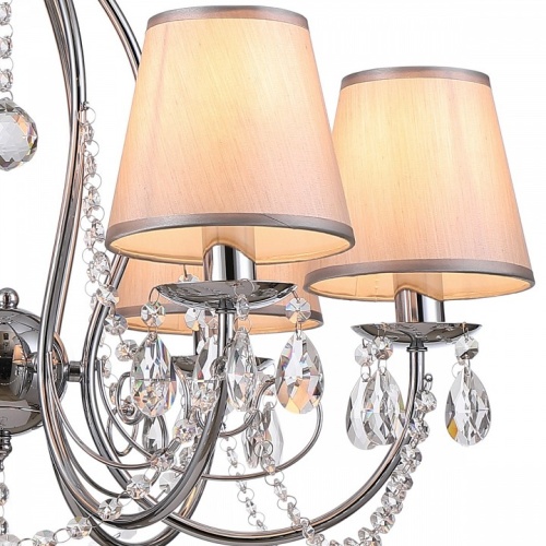 Подвесная люстра ILLUMICO  IL6183-6P-27 CR в Нижнем Новгороде фото 4