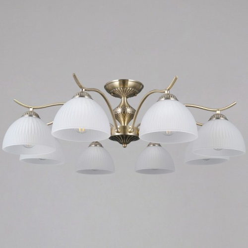 Люстра на штанге ILLUMICO  IL0896-8CSQ-26 AB ELITE в Нижнем Новгороде фото 4