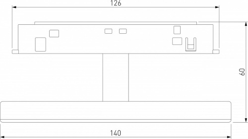 Накладной светильник Elektrostandard Slim Magnetic a065984 в Нижнем Новгороде фото 2