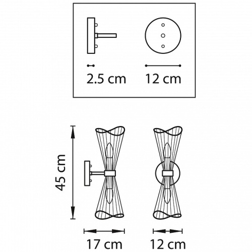 Бра Lightstar Zeta 728623 в Нижнем Новгороде фото 2