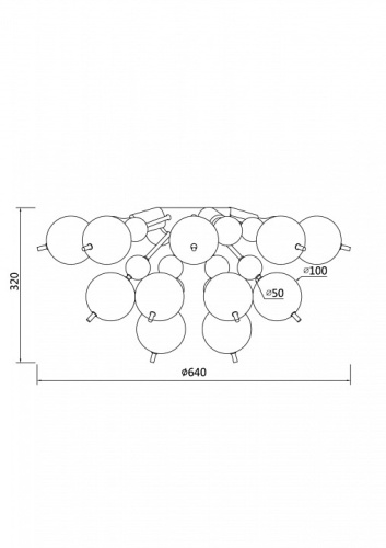 Потолочная люстра Maytoni Bolla MOD133CL-04CH в Йошкар-Оле фото 7