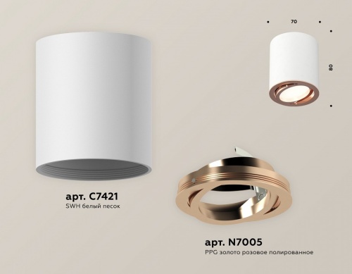 Накладной светильник Ambrella Light XS XS7421004 в Нижнем Новгороде фото 2