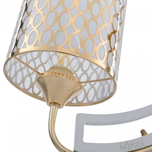 Подвесная люстра Arte Milano Florentia-3387 303387/3 Wh/Gd в Нижнем Новгороде фото 4