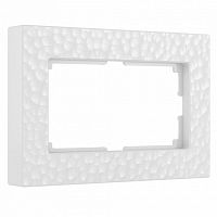 Рамка для двойной розетки Werkel Hammer белый W0082401 в Нижнем Новгороде