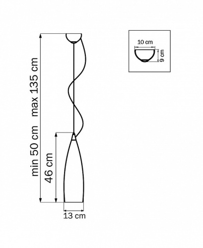 Подвесной светильник Lightstar Volare 804010 в Белово фото 2