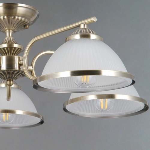 Люстра на штанге ILLUMICO  IL0891-5CSQ-26 AB ELITE в Нижнем Новгороде фото 2