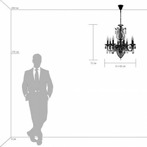 Подвесная люстра Lightstar Schon 790111 в Нижнем Новгороде фото 6