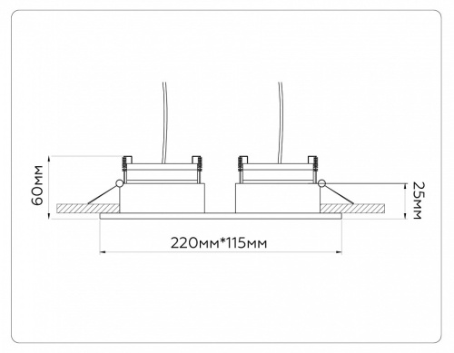 Встраиваемый светильник Ambrella Light TN TN52344 в Нижнем Новгороде фото 8