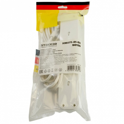 Удлинитель с выключателем Stekker Home 50139 в Нижнем Новгороде фото 6