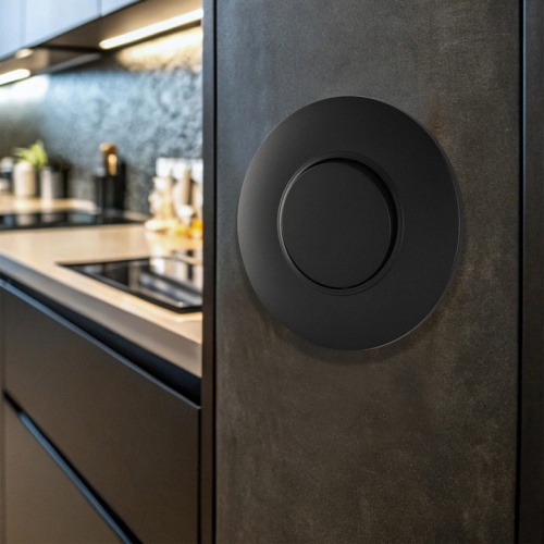 Выключатель одноклавишный Arte Milano SET08-1 SET08-1-30-1 black в Нижнем Новгороде фото 2