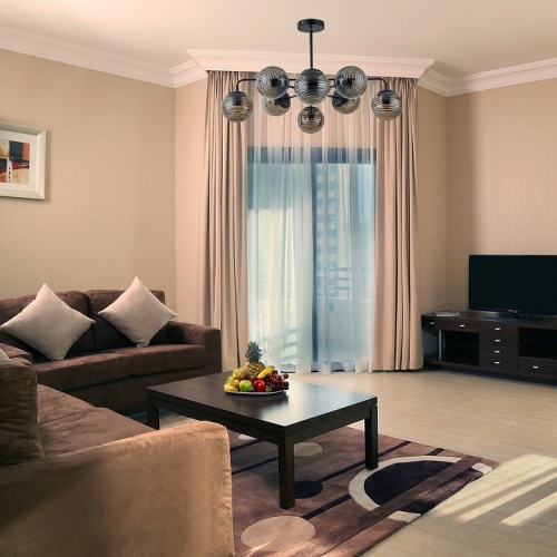 Люстра на штанге Escada Twilight 646/8P в Нижнем Новгороде фото 4