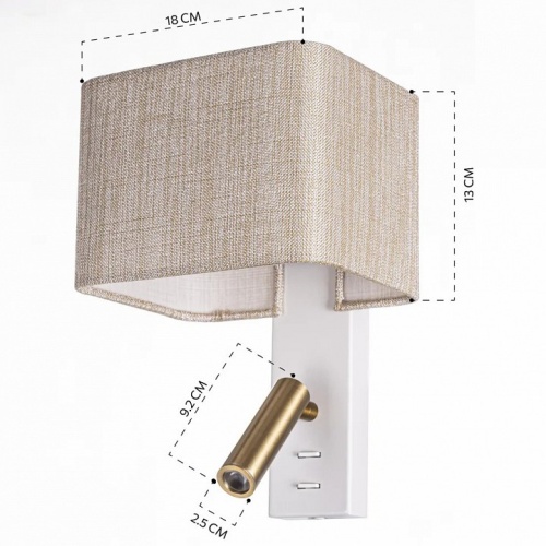 Бра с подсветкой Citilux DEKART CL704482 в Нижнем Новгороде фото 6