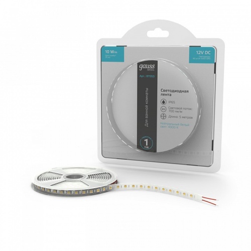 Лента светодиодная Gauss Basic BT053 в Нижнем Новгороде фото 7