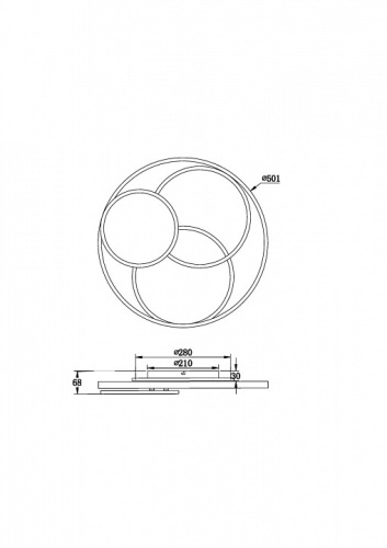 Накладной светильник Freya  FR10015CL-L94WB в Нижнем Новгороде фото 4