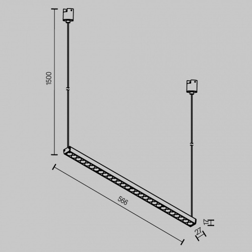 Подвесной светильник Maytoni Points TR169-1-26W3K-M-B в Бородино фото 4