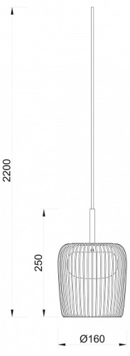 Подвесной светильник Mantra Dubai 9420 в Нижнем Новгороде фото 8