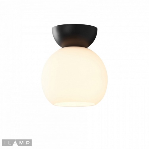 Накладной светильник iLamp Mono C6079-1 BK+WH в Нижнем Новгороде фото 3