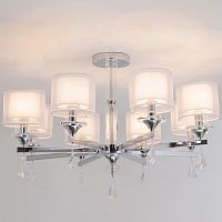 Люстра на штанге ILLUMICO  IL1354-8CPA-29 CR Romei в Нижнем Новгороде