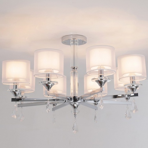 Люстра на штанге ILLUMICO  IL1354-8CPA-29 CR Romei в Нижнем Новгороде