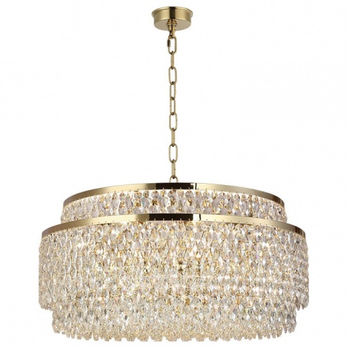 Подвесная люстра Newport TIFFANY 8530/80 C gold polished в Нижнем Новгороде