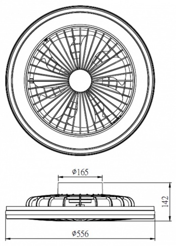 Светильник с вентилятором Mantra (люстры-вентиляторы) Gamer 7861 в Нижнем Новгороде фото 2