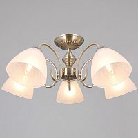 Люстра на штанге ILLUMICO  IL0897-5CSQ-26 AB ELITE в Нижнем Новгороде