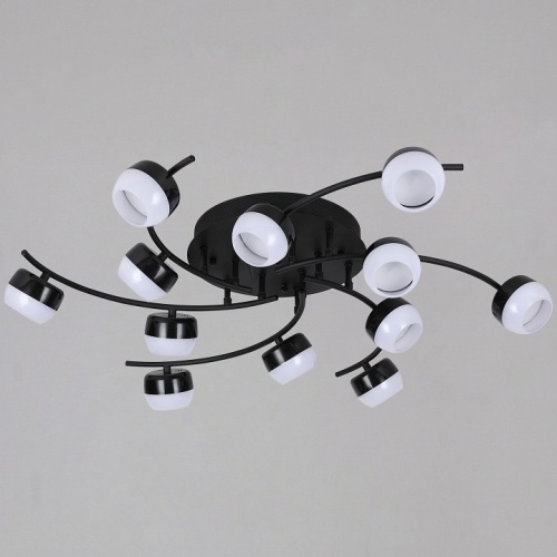 Люстра на штанге  90590-0.3-12 Black в Нижнем Новгороде фото 4